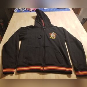 Hot Topic Harry Potter Zip-Up Gryffindor Hoodie